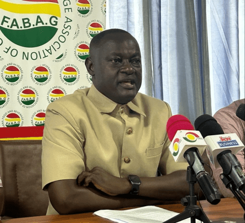Ghana-made fruit juice products displayed at the excise-duty announcement