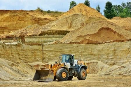 Artisanal and small-scale mining activity in Ghana