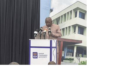 Ghana Standards Authority regulatory inspection and financial performance